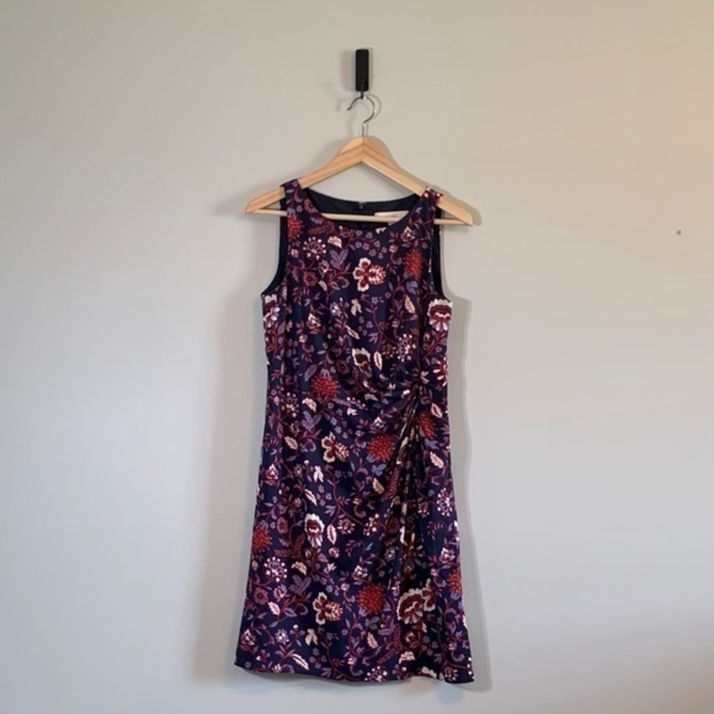 LOFT Floral Paisley Mini Dress